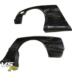 VSaero FRP TKYO Wide Body Fender Flares (rear) 2pc 70mm for BMW 318i 325i (E36) 1992-1998 > 2dr Coupe image - 8