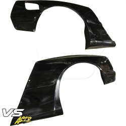 VSaero FRP TKYO Wide Body Fender Flares (rear) 2pc 70mm for BMW 318i 325i (E36) 1992-1998 > 2dr Coupe image - 15