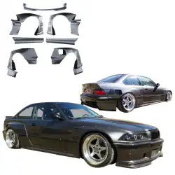 FRP TKYO Wide Body Kit 11pc > BMW 318i 325i (E36) 1992-1998 > 2dr Coupe image - 1