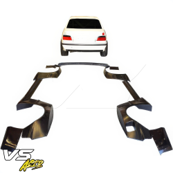 VSaero FRP TKYO Wide Body Kit 11pc for BMW 318i 325i (E36) 1992-1998 > 2dr Coupe image - 3