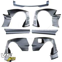 VSaero FRP TKYO Wide Body Kit 11pc for BMW 318i 325i (E36) 1992-1998 > 2dr Coupe image - 4