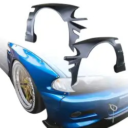 FRP TKYO Wide Body Fender Flares (front) 4pc 20mm > BMW 325Ci 330Ci (E46) 1999-2001 > 2dr Coupe image - 9