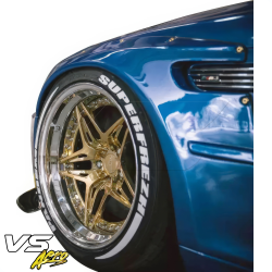 VSaero FRP TKYO Wide Body Fender Flares (front) 4pc 20mm for BMW 325Ci 330Ci (E46) 1999-2001 > 2dr Coupe image - 10
