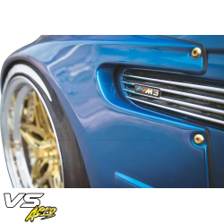 VSaero FRP TKYO Wide Body Fender Flares (front) 4pc 20mm for BMW 325Ci 330Ci (E46) 1999-2001 > 2dr Coupe image - 13