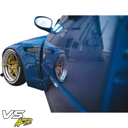 VSaero FRP TKYO Wide Body Fender Flares (front) 4pc 20mm for BMW 325Ci 330Ci (E46) 1999-2001 > 2dr Coupe image - 16