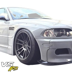 VSaero FRP TKYO Wide Body Fender Flares (front) 4pc 20mm for BMW 325Ci 330Ci (E46) 1999-2001 > 2dr Coupe image - 2