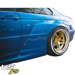 VSaero FRP TKYO Wide Body Fender Flares (rear) 60mm for BMW 325Ci 330Ci (E46) 1999-2005 > 2dr Coupe image - 9