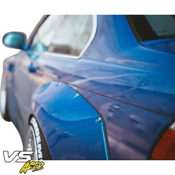 VSaero FRP TKYO Wide Body Fender Flares (rear) 60mm for BMW 325Ci 330Ci (E46) 1999-2005 > 2dr Coupe image - 10
