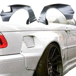 VSaero FRP TKYO Wide Body Fender Flares (rear) 60mm for BMW 325Ci 330Ci (E46) 1999-2005 > 2dr Coupe image - 1