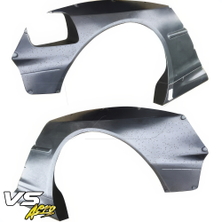 VSaero FRP TKYO Wide Body Fender Flares (rear) 60mm for BMW 325Ci 330Ci (E46) 1999-2005 > 2dr Coupe image - 3