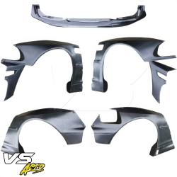 VSaero FRP TKYO Wide Body Kit 7pc for BMW 325Ci 330Ci (E46) 1999-2001 > 2dr Coupe image - 2