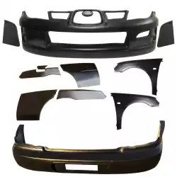 FRP LSPO WRC Wide Body Kit 11pc > Subaru Impreza WRX 2006-2007 > 4dr Sedan image - 2