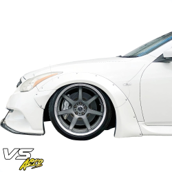 VSaero FRP LBPE Wide Body Fender Flares (front) 4pc for Infiniti G37 Coupe 2008-2015 > 2dr Coupe image - 27