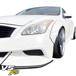 VSaero FRP LBPE Wide Body Fender Flares (front) 4pc for Infiniti G37 Coupe 2008-2015 > 2dr Coupe image - 32