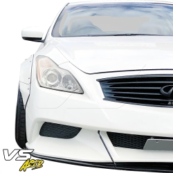 VSaero FRP LBPE Wide Body Fender Flares (front) 4pc for Infiniti G37 Coupe 2008-2015 > 2dr Coupe image - 34
