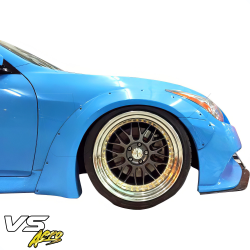VSaero FRP LBPE Wide Body Fender Flares (front) 4pc for Infiniti G37 Coupe 2008-2015 > 2dr Coupe image - 24