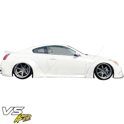 VSaero FRP LBPE Wide Body Side Skirts for Infiniti G37 Coupe 2008-2015 > 2dr Coupe image - 23