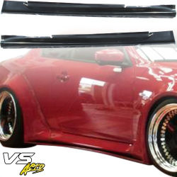 VSaero FRP LBPE Wide Body Side Skirts for Infiniti G37 Coupe 2008-2015 > 2dr Coupe image - 18
