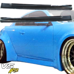 VSaero FRP LBPE Wide Body Side Skirts for Infiniti G37 Coupe 2008-2015 > 2dr Coupe image - 21