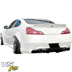 VSaero FRP LBPE Wide Body Fender Flares (rear) 4pc for Infiniti G37 Coupe 2008-2015 > 2dr Coupe image - 29