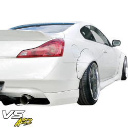 VSaero FRP LBPE Wide Body Fender Flares (rear) 4pc for Infiniti G37 Coupe 2008-2015 > 2dr Coupe image - 36