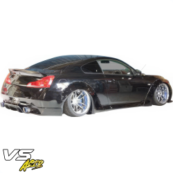 VSaero FRP LBPE Wide Body Fender Flares (rear) 4pc for Infiniti G37 Coupe 2008-2015 > 2dr Coupe image - 38