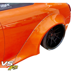 VSaero FRP LBPE Wide Body Fender Flares (rear) 4pc for Infiniti G37 Coupe 2008-2015 > 2dr Coupe image - 2