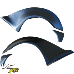VSaero FRP LBPE Wide Body Fender Flares (rear) 4pc for Infiniti G37 Coupe 2008-2015 > 2dr Coupe image - 8