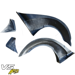 VSaero FRP LBPE Wide Body Fender Flares (rear) 4pc for Infiniti G37 Coupe 2008-2015 > 2dr Coupe image - 10