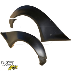 VSaero FRP LBPE Wide Body Fender Flares (rear) 4pc for Infiniti G37 Coupe 2008-2015 > 2dr Coupe image - 16