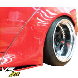 VSaero FRP LBPE Wide Body Fender Flares (rear) 4pc for Infiniti G37 Coupe 2008-2015 > 2dr Coupe image - 20