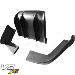 VSaero FRP LBPE Rear Diffuser 3pc for Infiniti G37 Coupe 2008-2015 > 2dr Coupe image - 7