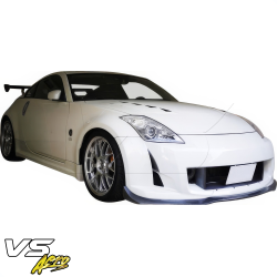 VSaero FRP AMU Front Bumper with Diffuser Kit for Nissan 350Z (Z33) 2003-2008 image - 13
