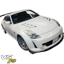 VSaero FRP AMU Front Bumper with Diffuser Kit for Nissan 350Z (Z33) 2003-2008 image - 16