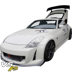 VSaero FRP AMU Front Bumper with Diffuser Kit for Nissan 350Z (Z33) 2003-2008 image - 19