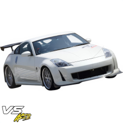 VSaero FRP AMU Front Bumper with Diffuser Kit for Nissan 350Z (Z33) 2003-2008 image - 21