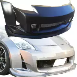 FRP AMU Front Bumper with Diffuser Kit > Nissan 350Z (Z33) 2003-2008 image - 1