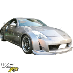 VSaero FRP AMU Front Bumper with Diffuser Kit for Nissan 350Z (Z33) 2003-2008 image - 2