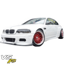 VSaero FRP TKYO Wide Body Front Lip for BMW M3 (E46) 2002-2005 > 2dr Coupe image - 7
