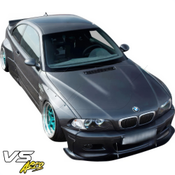 VSaero FRP TKYO Wide Body Front Lip for BMW M3 (E46) 2002-2005 > 2dr Coupe image - 3
