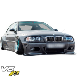 VSaero FRP TKYO Wide Body Front Lip for BMW M3 (E46) 2002-2005 > 2dr Coupe image - 4