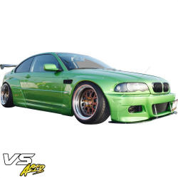 VSaero FRP TKYO Wide Body Fender Flares (front) 4pc 20mm for BMW M3 (E46) 2002-2005 > 2dr Coupe image - 19