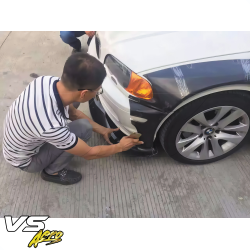 VSaero FRP TKYO Wide Body Fender Flares (front) 4pc 20mm for BMW M3 (E46) 2002-2005 > 2dr Coupe image - 12