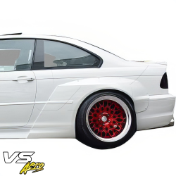 VSaero FRP TKYO Wide Body Fender Flares (rear) 60mm for BMW M3 (E46) 2002-2005 > 2dr Coupe image - 14