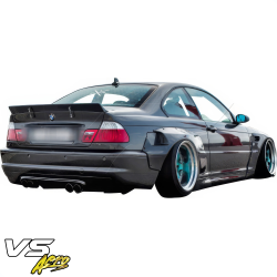 VSaero FRP TKYO Wide Body Fender Flares (rear) 60mm for BMW M3 (E46) 2002-2005 > 2dr Coupe image - 3