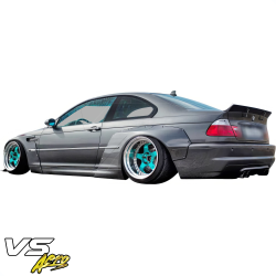 VSaero FRP TKYO Wide Body Fender Flares (rear) 60mm for BMW M3 (E46) 2002-2005 > 2dr Coupe image - 5