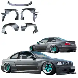 FRP TKYO Wide Body Kit 7pc > BMW M3 (E46) 2002-2005 > 2dr Coupe image - 1