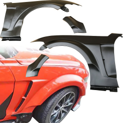 VSaero FRP KTOT Wide Body Fenders (front) for Ford Mustang 2015-2017 image - 1
