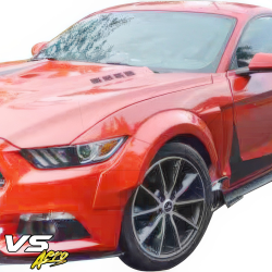 VSaero FRP KTOT Wide Body Fenders (front) for Ford Mustang 2015-2017 image - 5