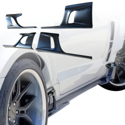 VSaero FRP KTOT Side Skirt Lower Splitters for Ford Mustang 2015-2020 image - 15